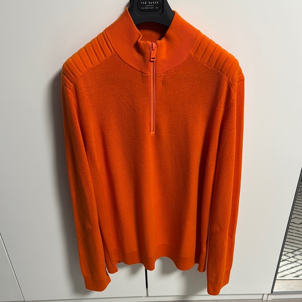 RLX Men's Orange Sweater